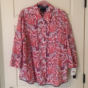 Nordstrom Foxcroft Wrinkle-Free Shirt